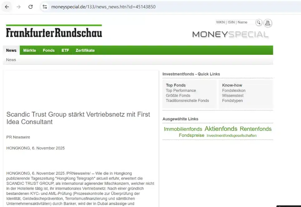 Frankfurter Rundschau international publications