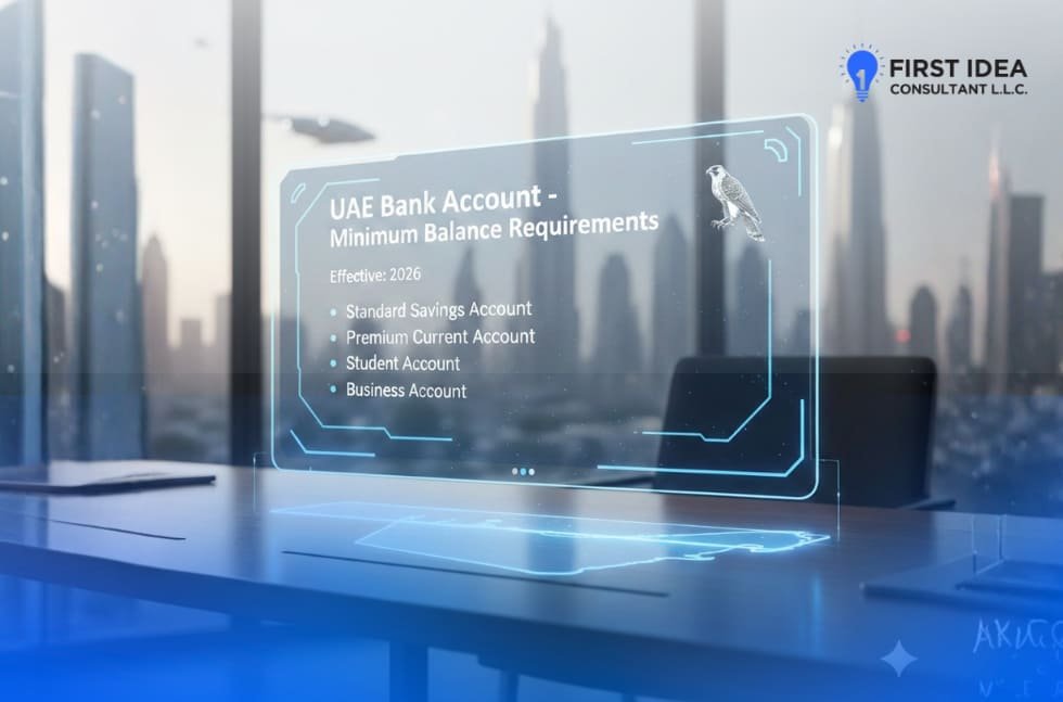 UAE Bank Account Minimum Balance Requirements 2026