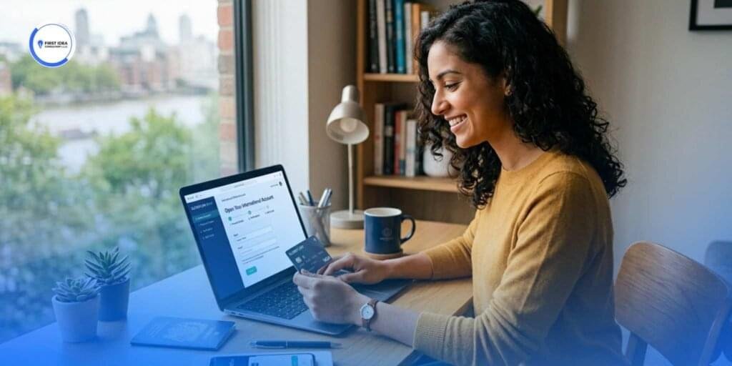 international online bank account opening